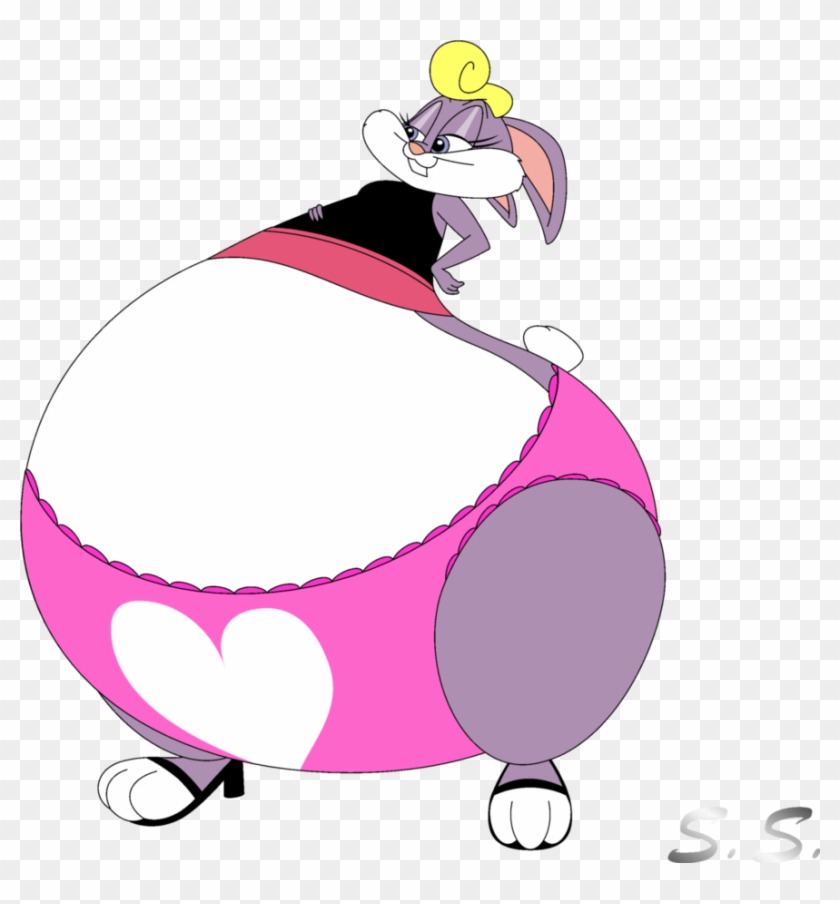Fat Binky Bunny By The Silver Soldier - Binky Bunny Tiny Toon #1019035
