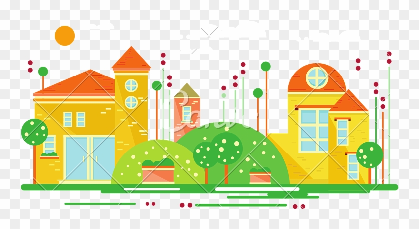 House Landscape - Landscape #1019106