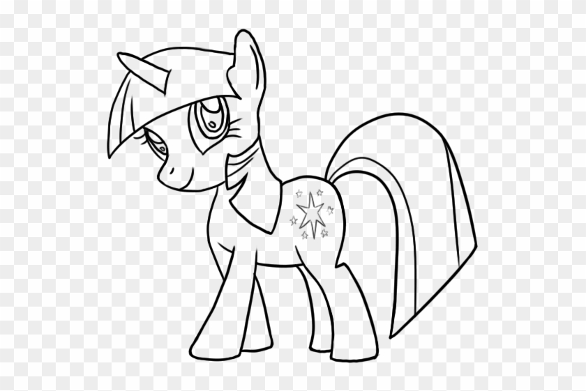 Twilight Sparkle Drawing Tutorial Step By Step - My Little Pony Twilight Sparkle Colouring Pages #1019157