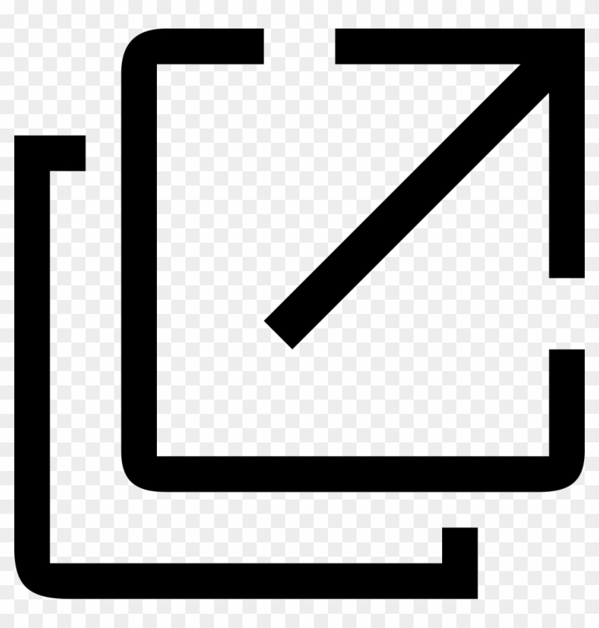 Open In New Window Comments - Open New Window Icon #1019480