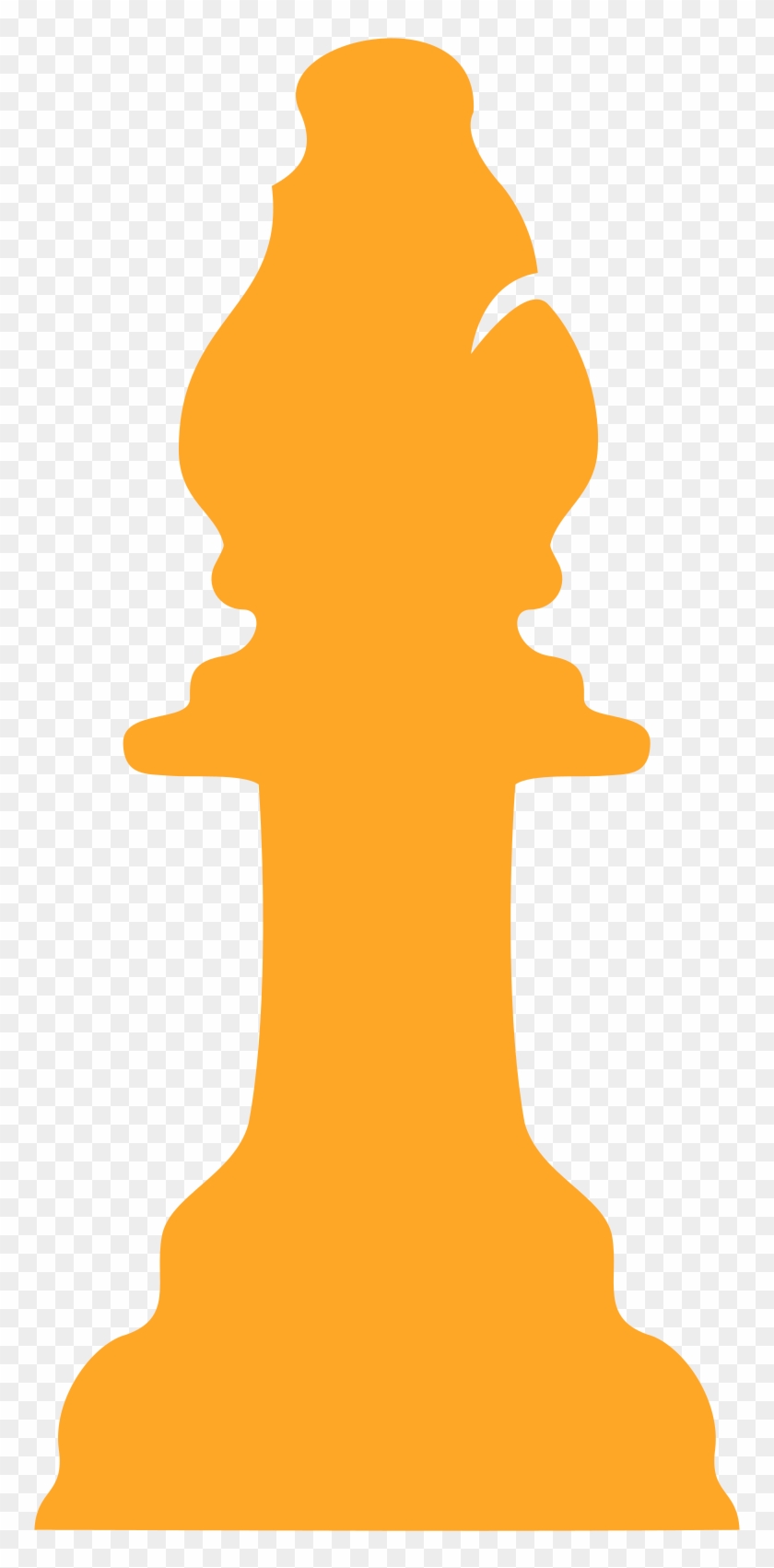 Staunton Chess Piece Bishop / Alfil - Alfil Png #1019672