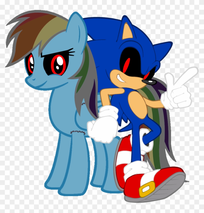 Smile For The Camera By Al-khali - Sonic And Rainbow Dash #1019998
