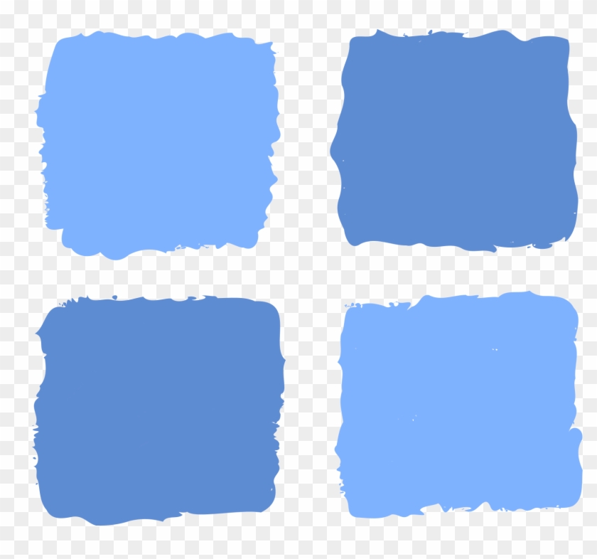 Blue Squares 1 - Formas Cuadradas Png #1020206