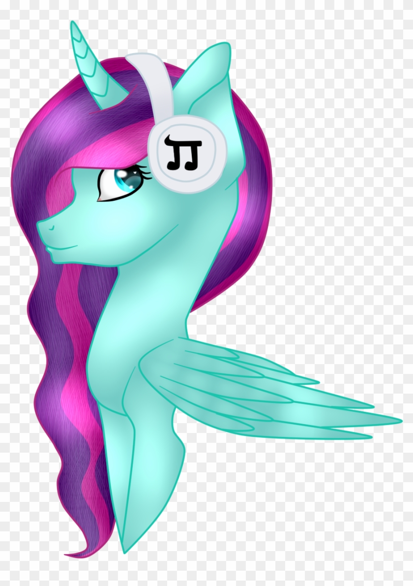 Cindypinkartje, Female, Headphones, Mare, Oc, Oc - Cartoon #1020704