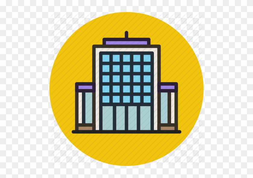 Office Building Clip Art - University Flat Icon #1020743