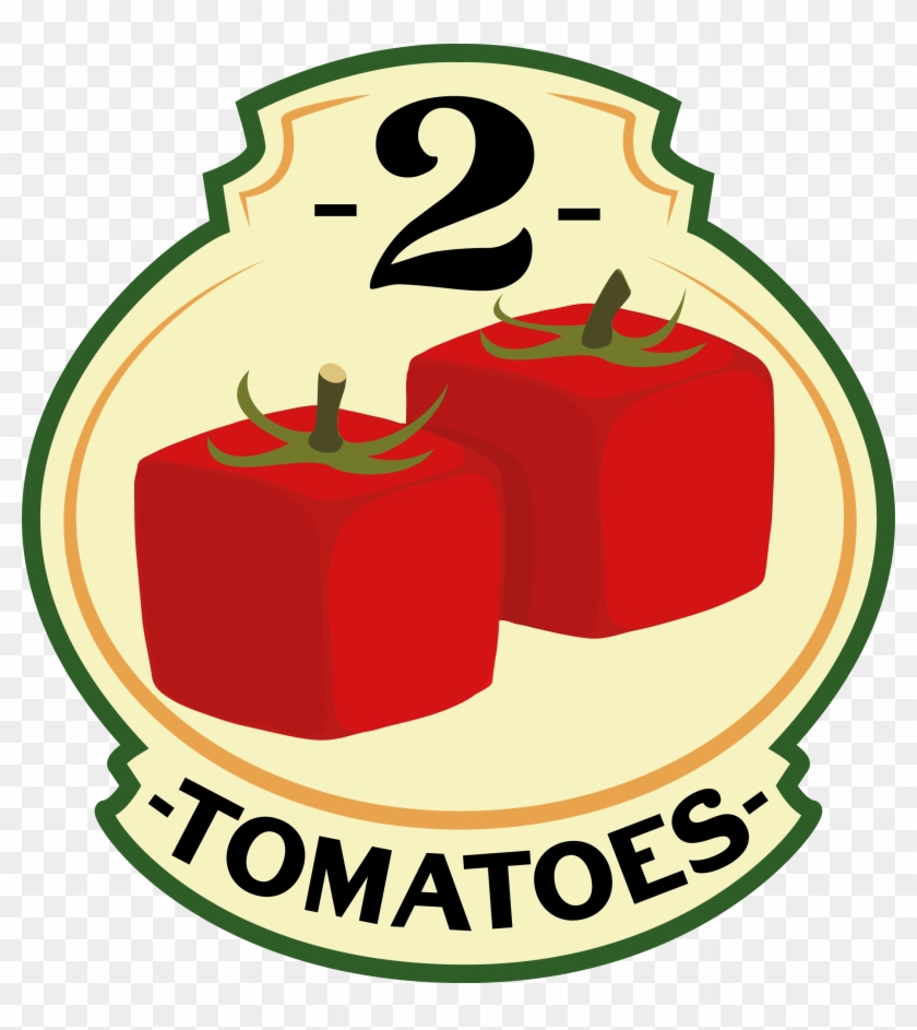 In A Hard - 2tomatoes Logo #1020934