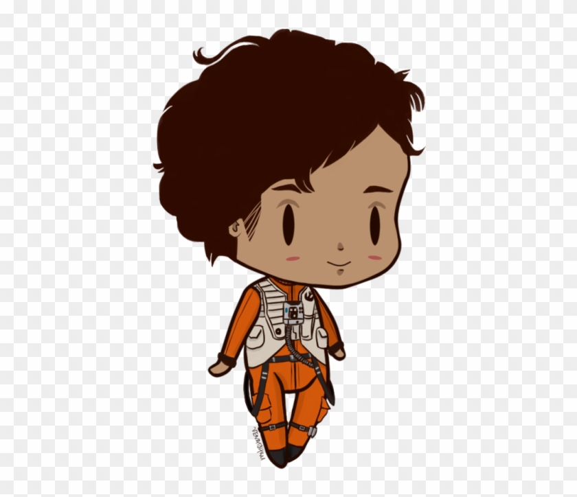 Chibi Poe - Poe Dameron #1020946
