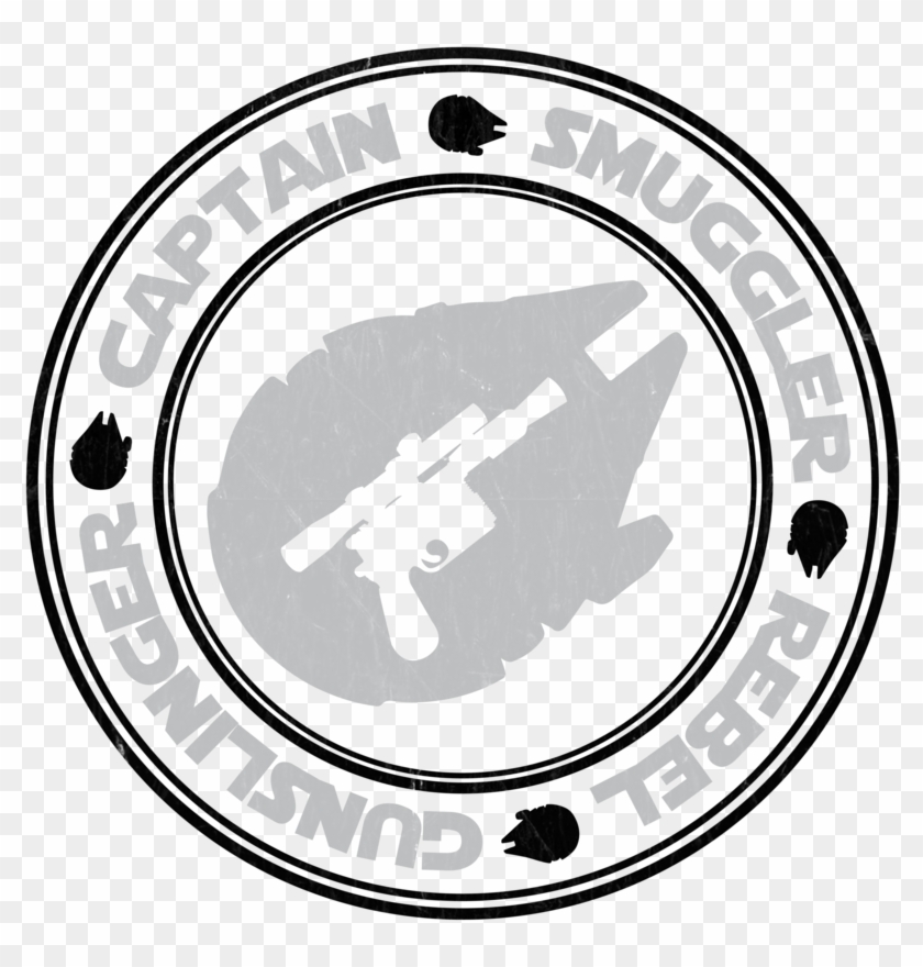 Han Solo By Winterwolfmedia - Love Cats - Paw Print Round Car Magnet #1020958
