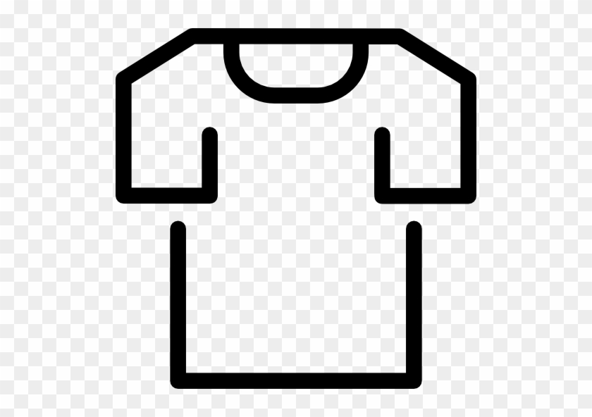 T Shirt Free Icon - Short Sleeves Clipart Transparent #1021256