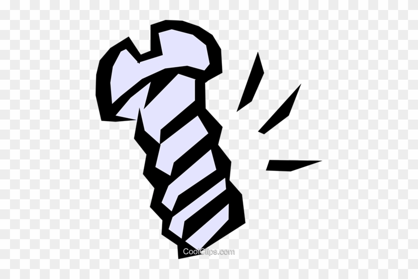 Screw Royalty Free Vector Clip Art Illustration - Love #1021320
