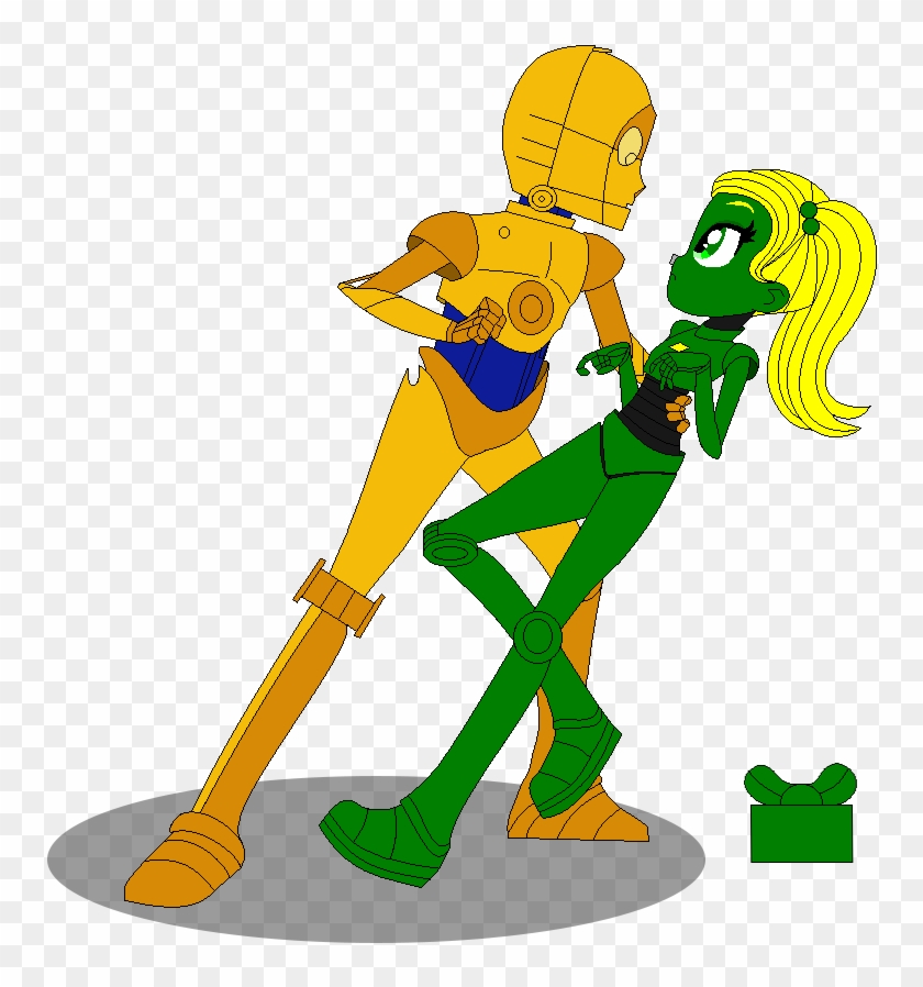 C3po Meets Zoey Halen By Magic Kristina Kw - C3po Fanart #1021762