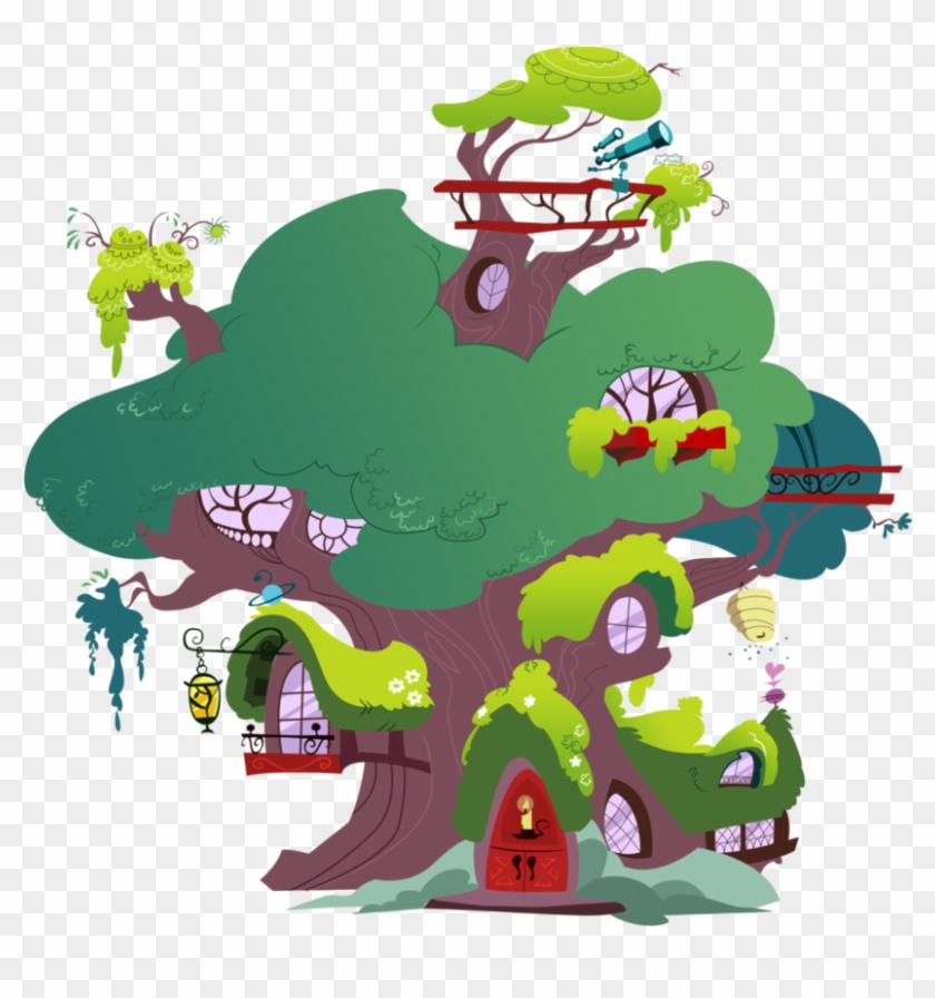 How Much Would My Little Pony's Tree House Cost Strange - My Little Pony Twilight Sparkle's House #1021898