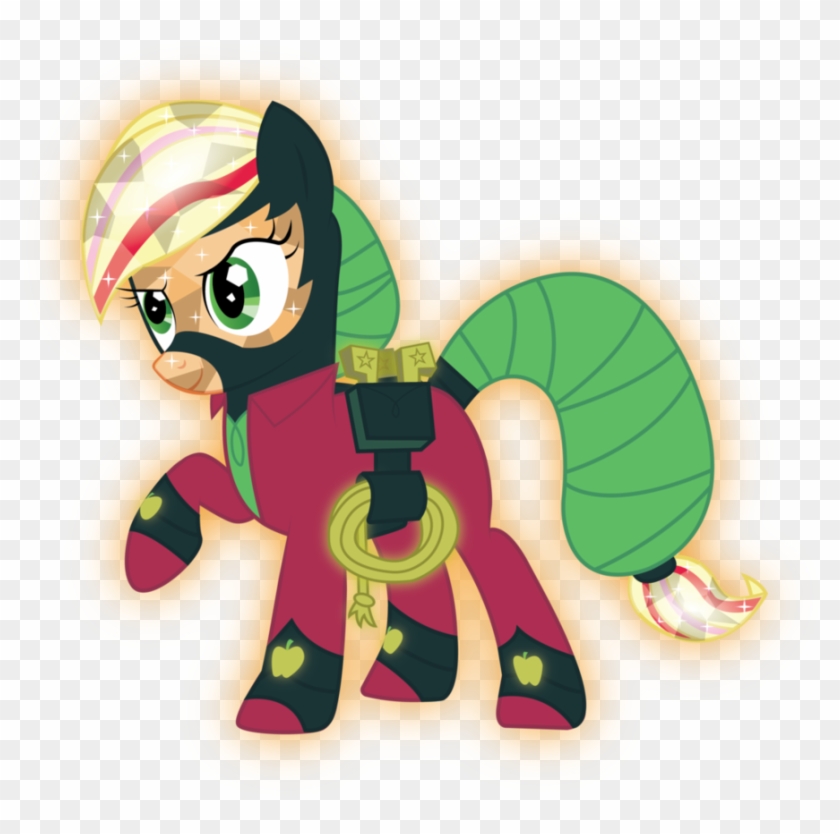 Rainbow Mistress Mare-velous Crystal By Infinitewarlock - Applejack Power Pony #1021900