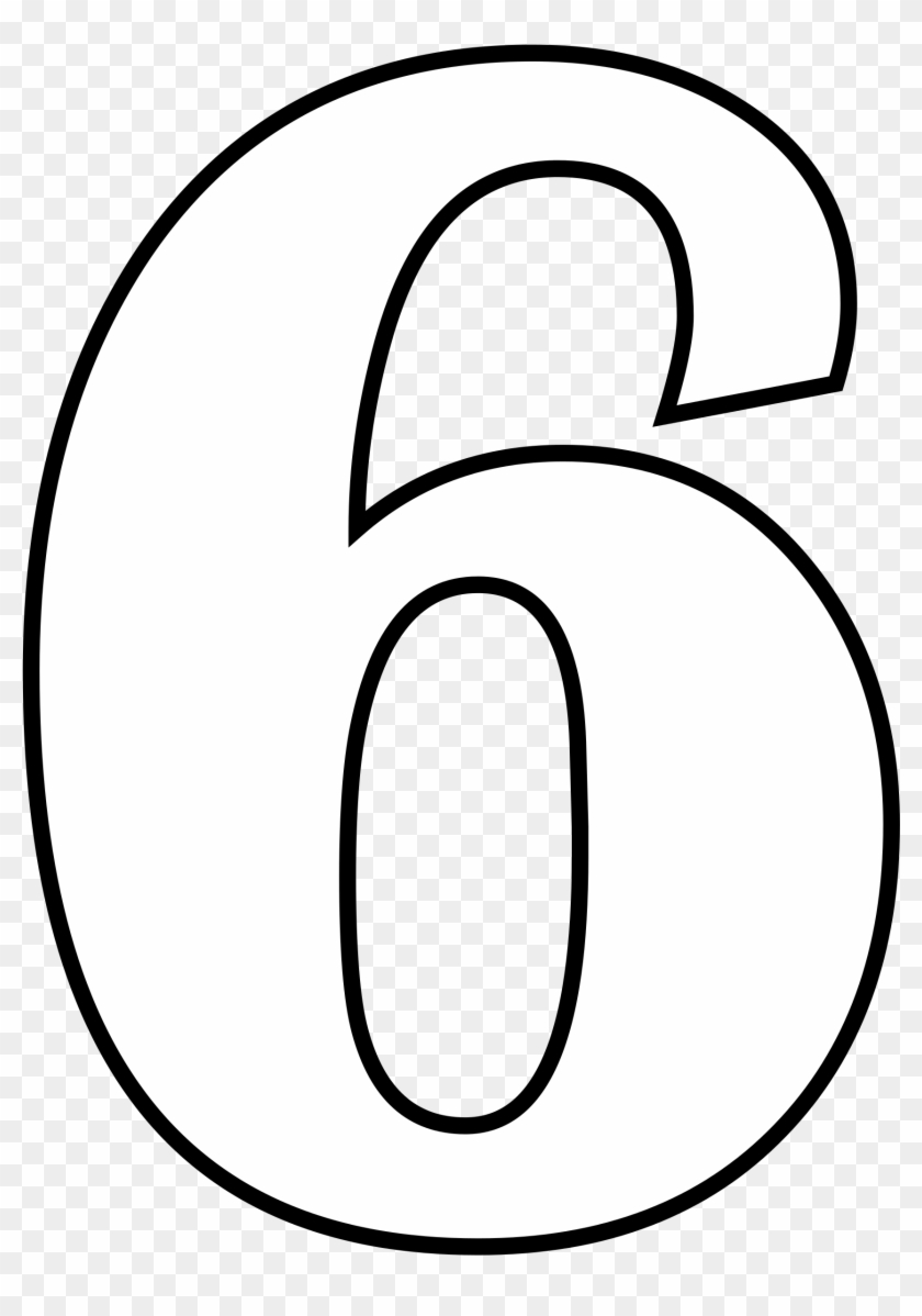 Bubble Letter 6 Bindrdn Waterefficiency Co Rh Bindrdn - Numero 6 Para Colorir #1022218