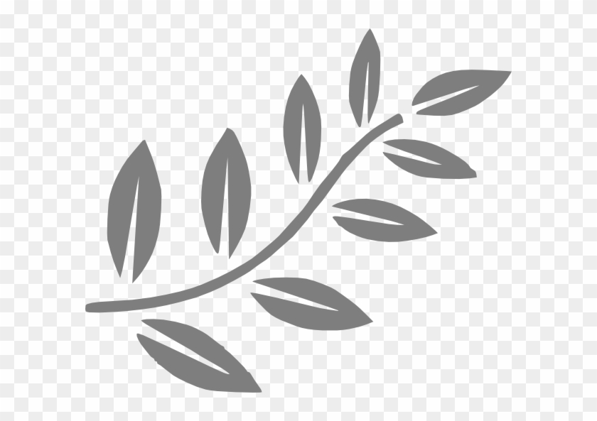 Gray Branch Clip Art At Clker Com Vector Clip Art Online - Tree Branch Clip Art #1022982