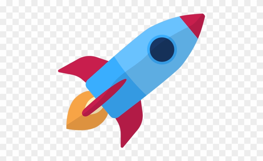 Rocket, Missile, Lift-off, - Cartoon Spaceship Rocket Png #1023274