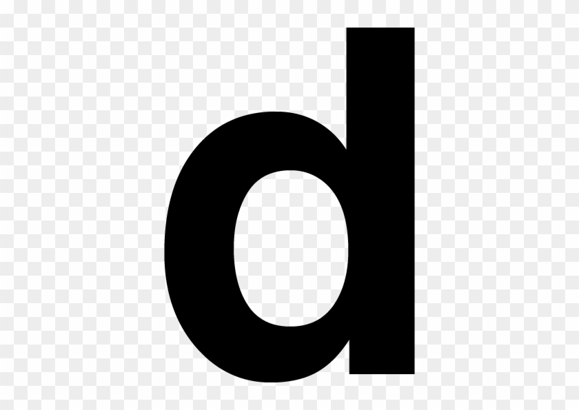 File - Lowercase D Png #1023626