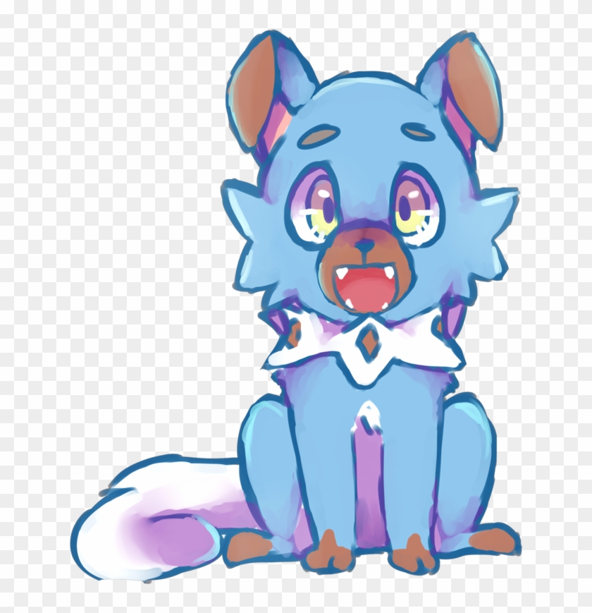 Blue Doggo By Pearl-chan0415 - Cartoon #1023712