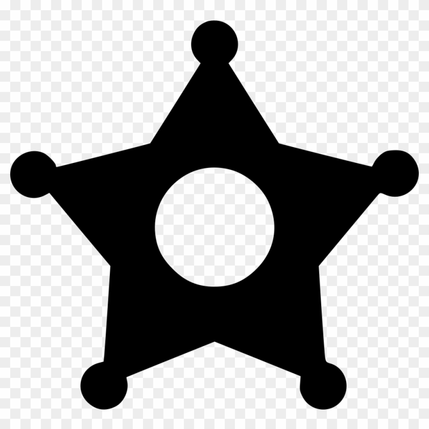 Sheriff Badge Comments - Sheriff Star Icon #1023814