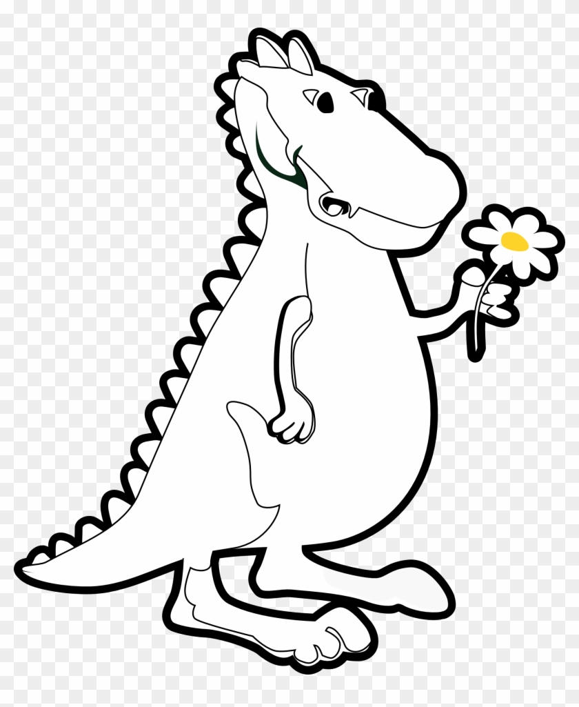 Dragon Clipart Black And White - Cartoon #1023997