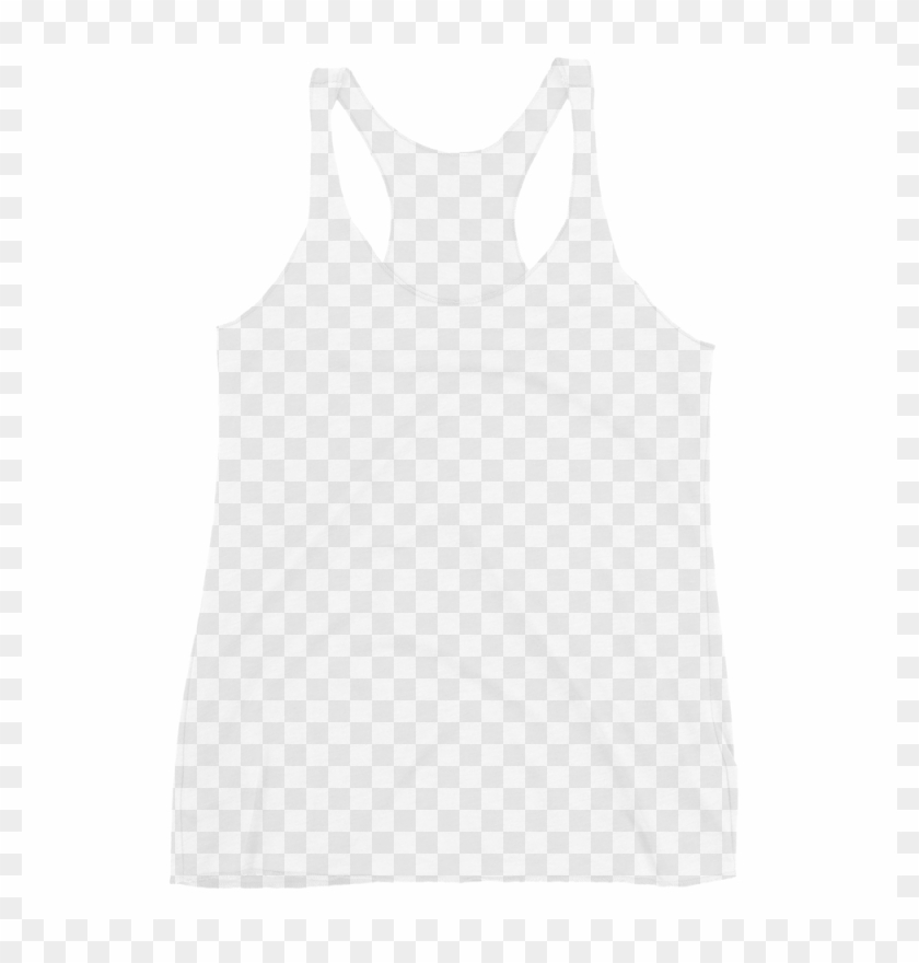 Next Level 6733 Ladies' Triblend Racerback Tank - Clark And Addison - Wrigley Field - Chicago Cubs - #1024072