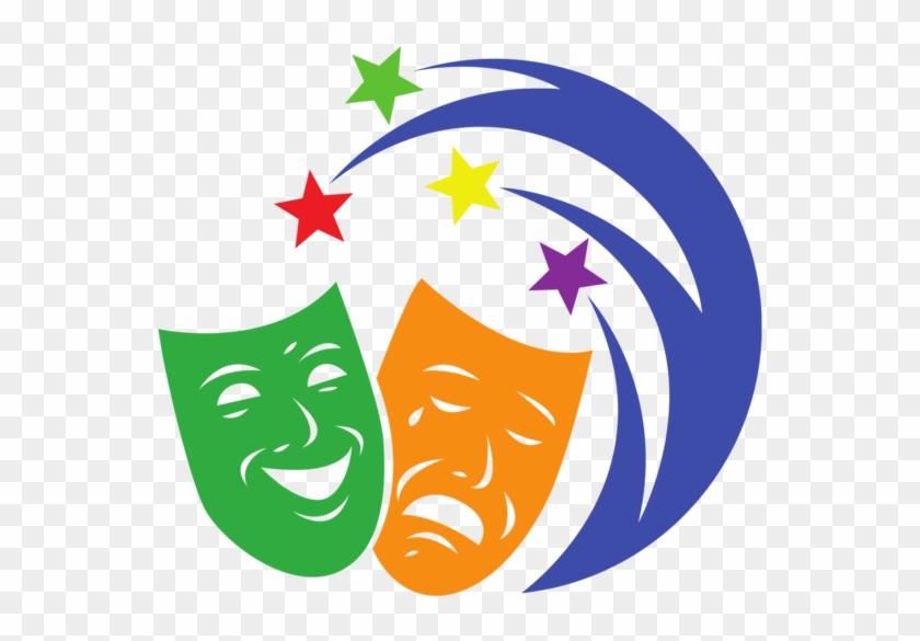 Masoncommunityplayers Logosymbol - Decoracion Cumpleaños Negro Y Morado #1024199