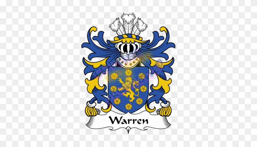 Warren Family Crest - Weaver Coat Of Arms #1024249