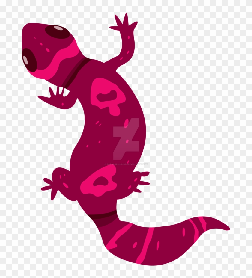 Red Leopard Gecko By Carocollins1993 - Common Leopard Gecko #1024388