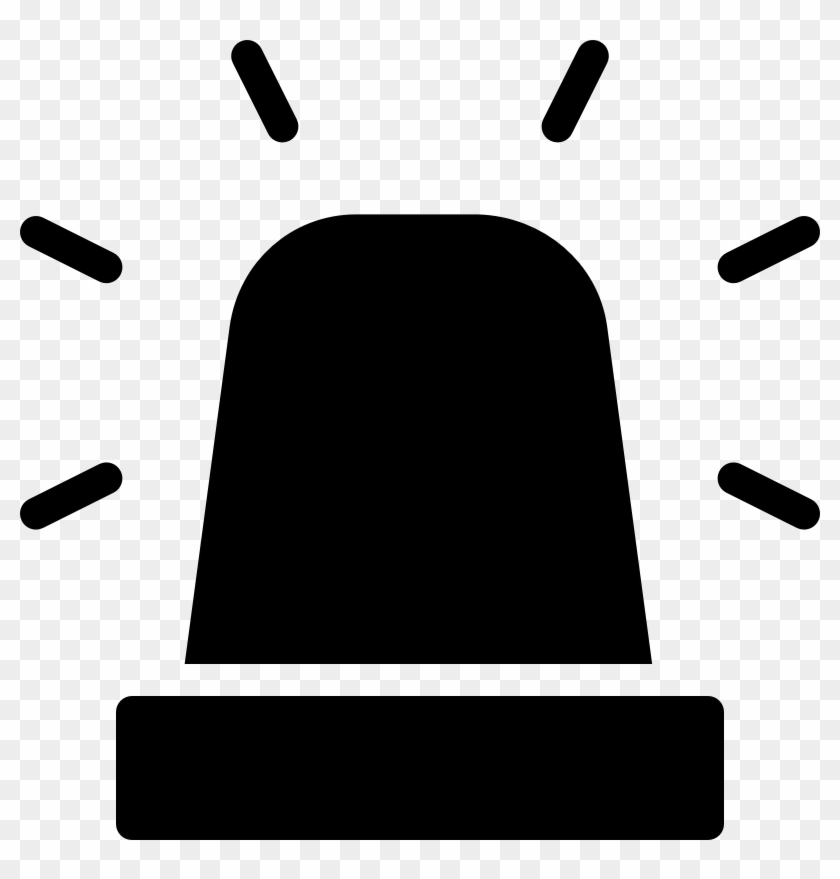 Siren Computer Icons Clip Art - Police Light Clipart Icon #1024424