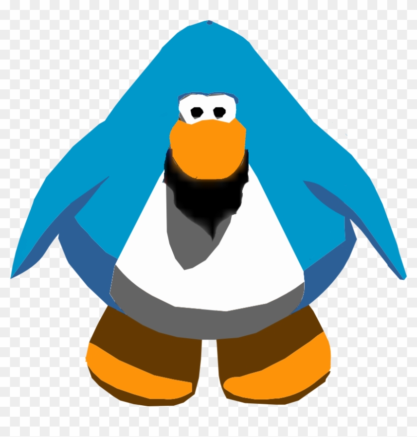 Shadow Beard Sprites - Club Penguin Old Blue #1024646
