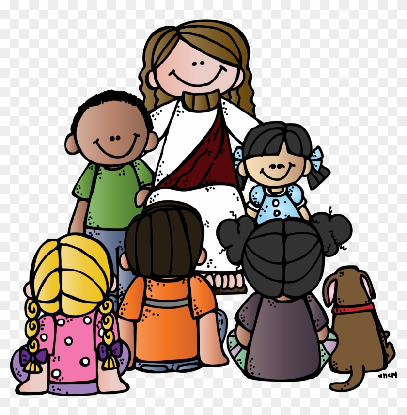 Melonheadz Lds Illustrating General Conference Goodies - Jesus Children Clipart #1025075