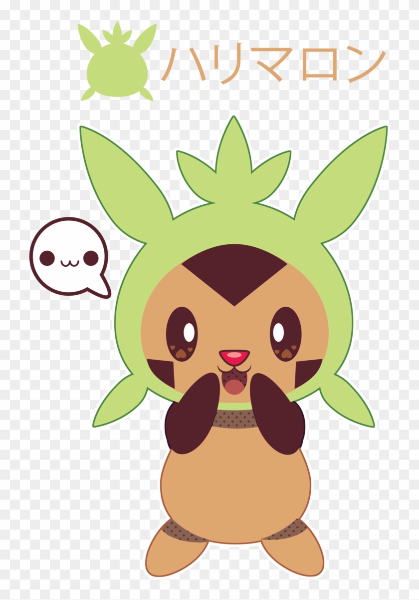 Chespin - Chibi Pokemon Chespin #1025302