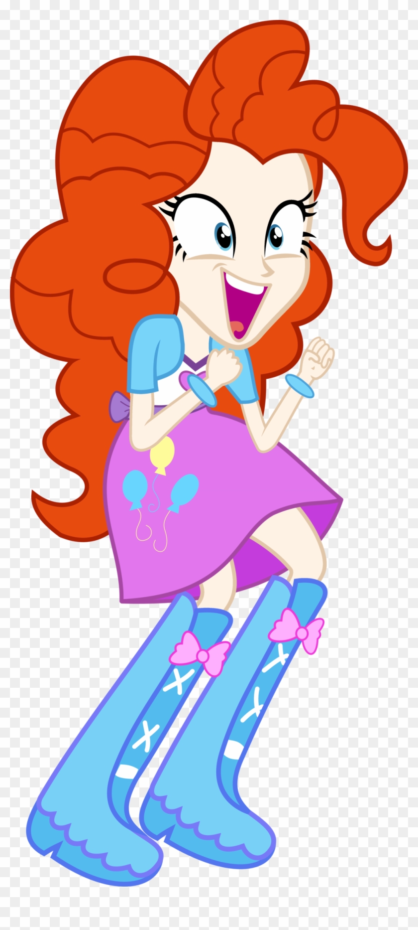 Equestria Girls - Mlp Eg Pinkie Pie Colour Guide #1025412