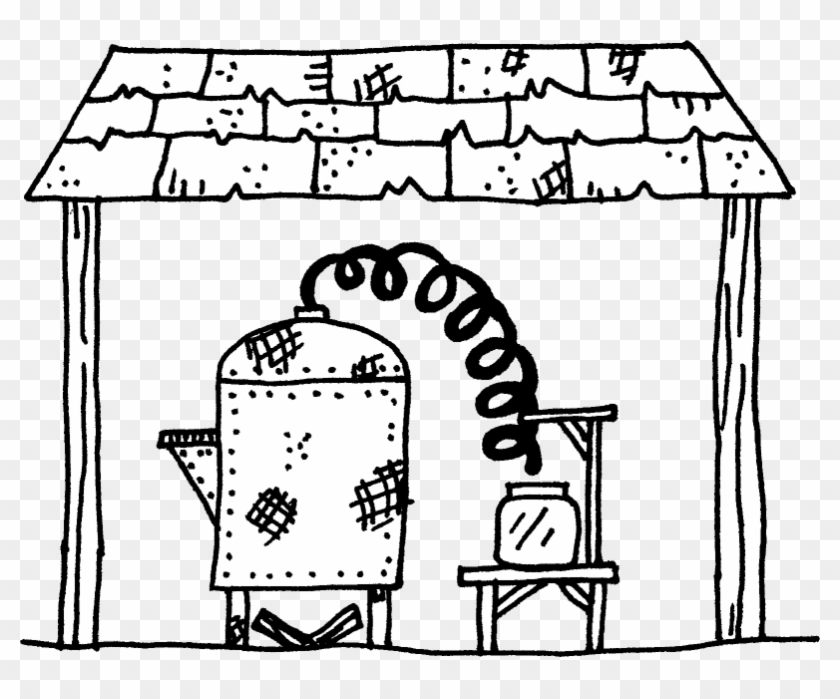 Moonshine Still Drawing At Getdrawings Com Free For - Moonshine Still Cartoon #1025462
