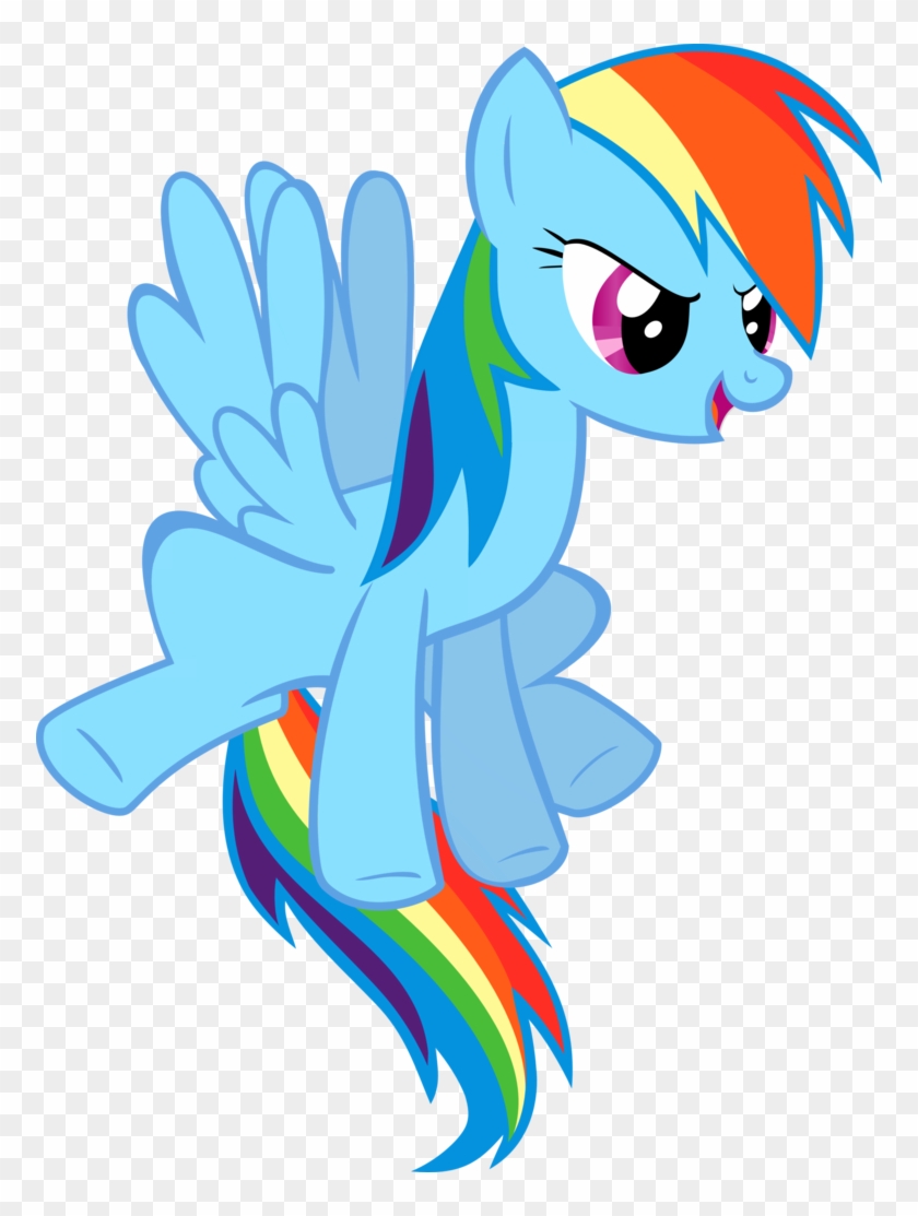Rainbow Dash Is On It Vector By Dutchcrafter - Cartoon #1025609