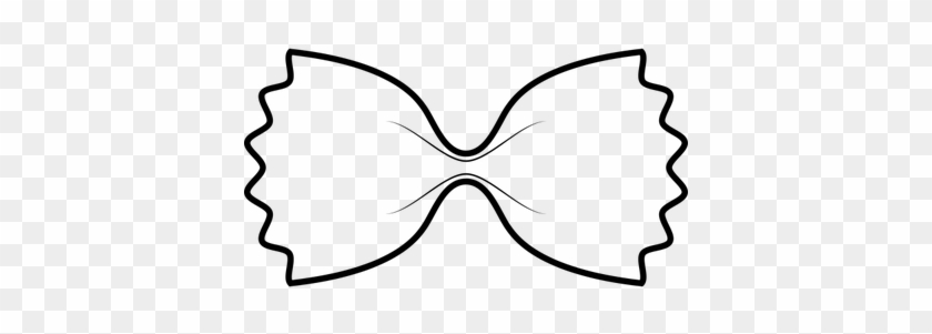My Italian Cook - Bow Tie Noodle Drawing #1025642