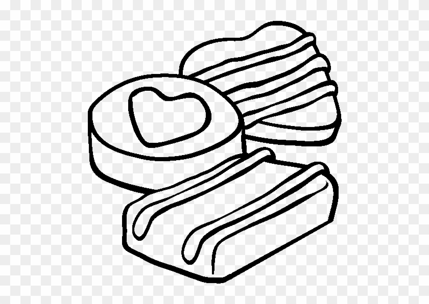 Modification Of Chocolate Chip Cookies Coloring Pages - Coloring Page Of A Cookie #1025694