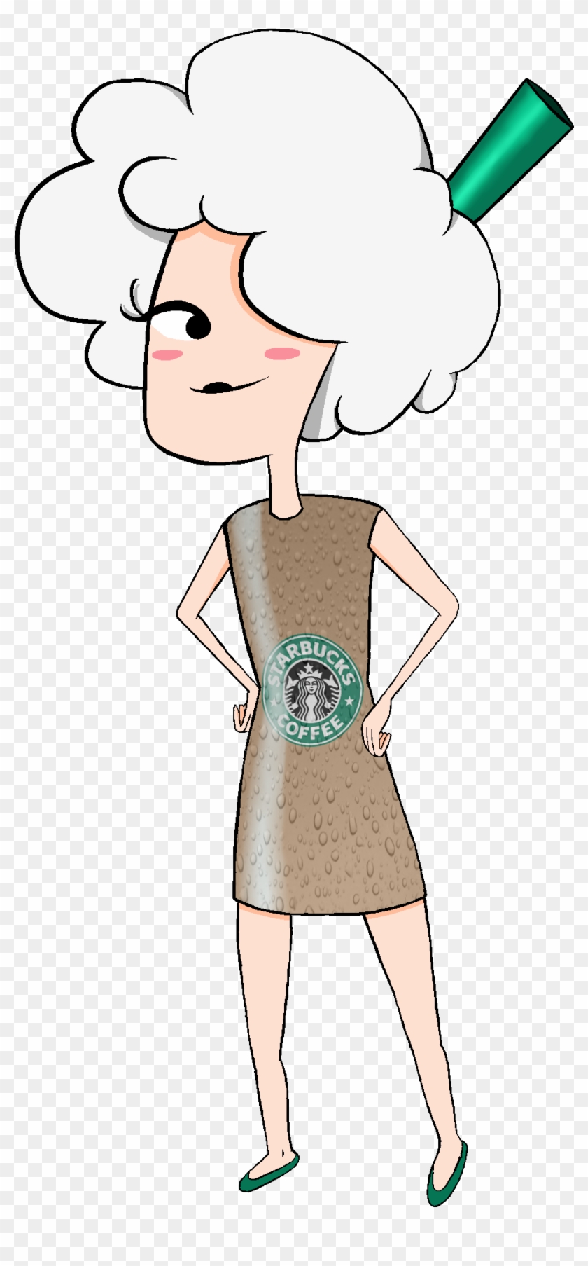 Starbucks Girl By Siadmander Starbucks Girl By Siadmander - Cartoon #1025833