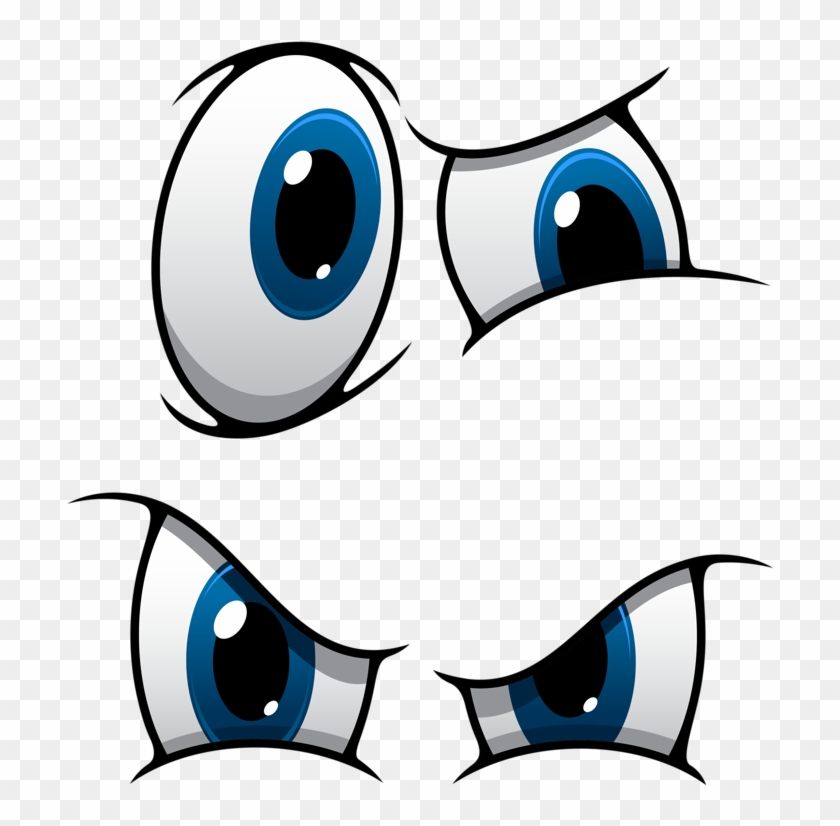Smiley , Augen - Eye Sad Cartoon #1025976