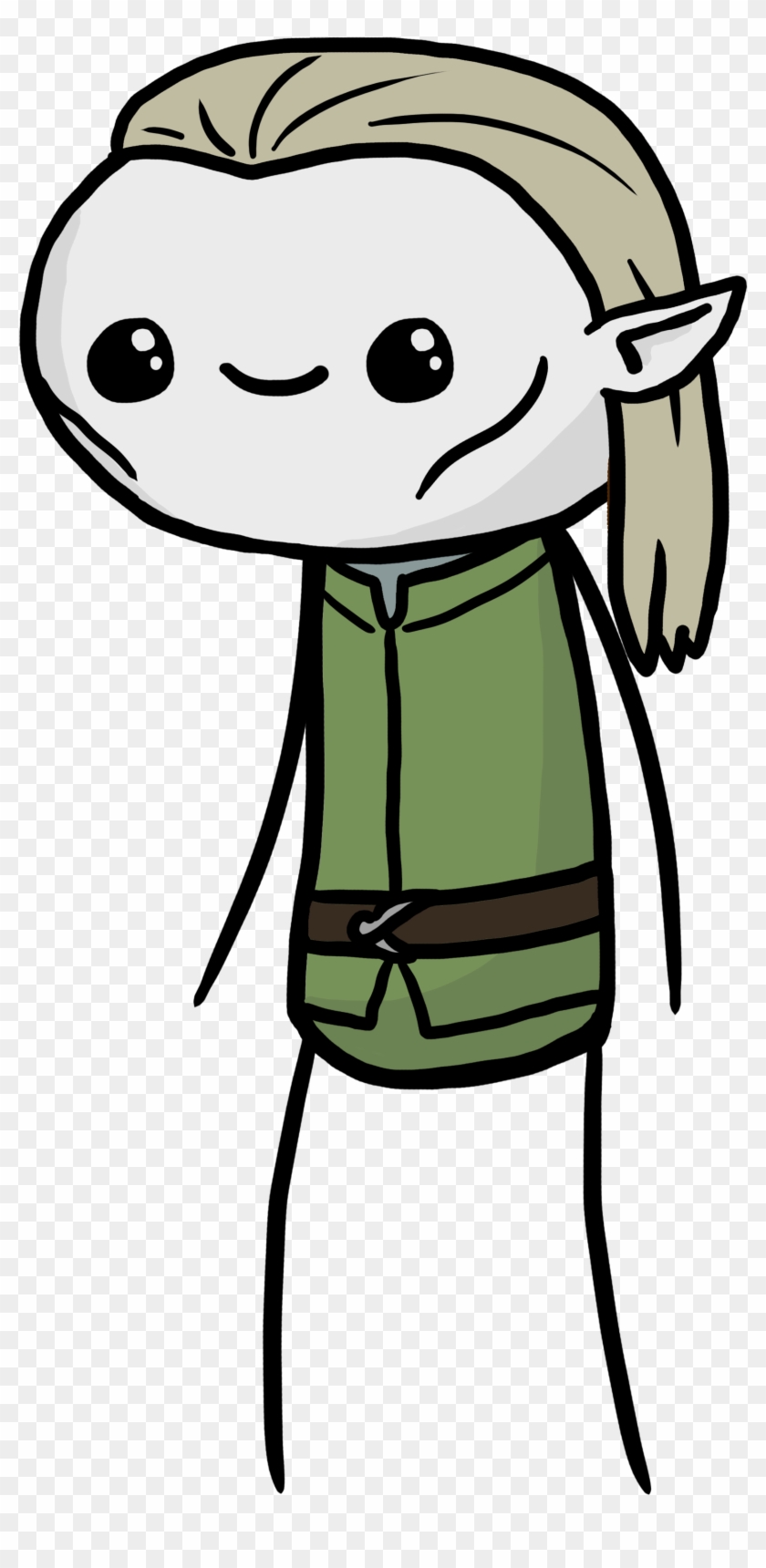 Legolas From 'lord Of The Rings' - Cartoon #1026052