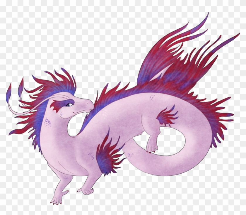 Betta Dragon By Elycian - Cartoon #1026104