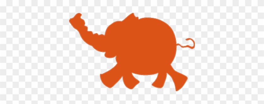 Orange Elephant Photo - Orange Elephant Photo #1026108