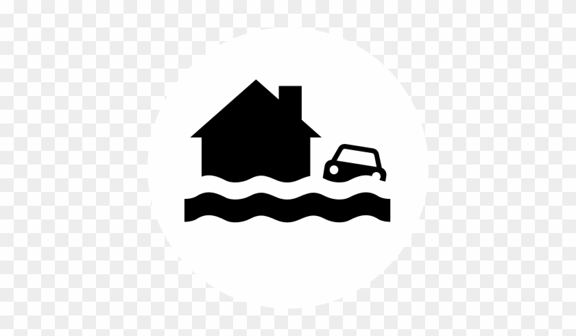 Flood Clipart Black And White #1026304