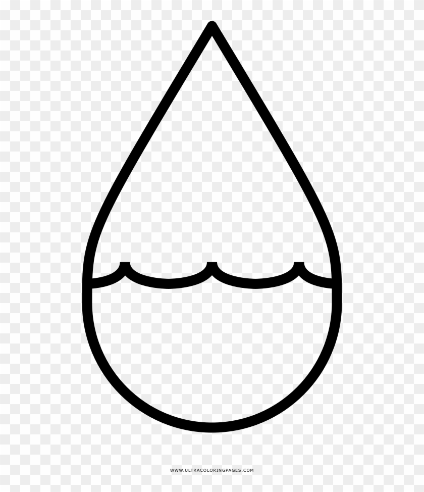 Water Drop Coloring Page - Coloring Book #1026470