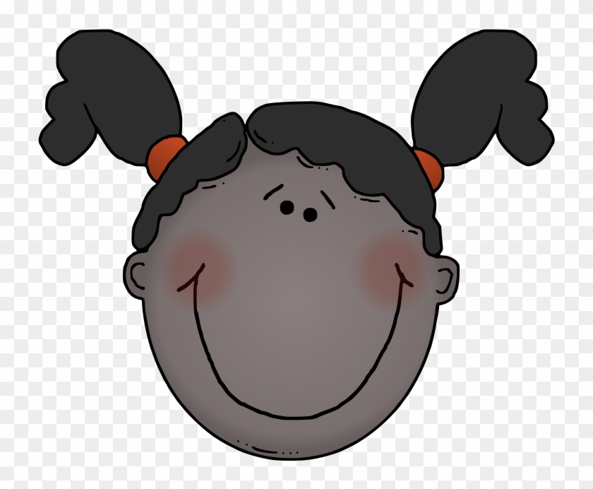 Girl Face Cartoon #1026940