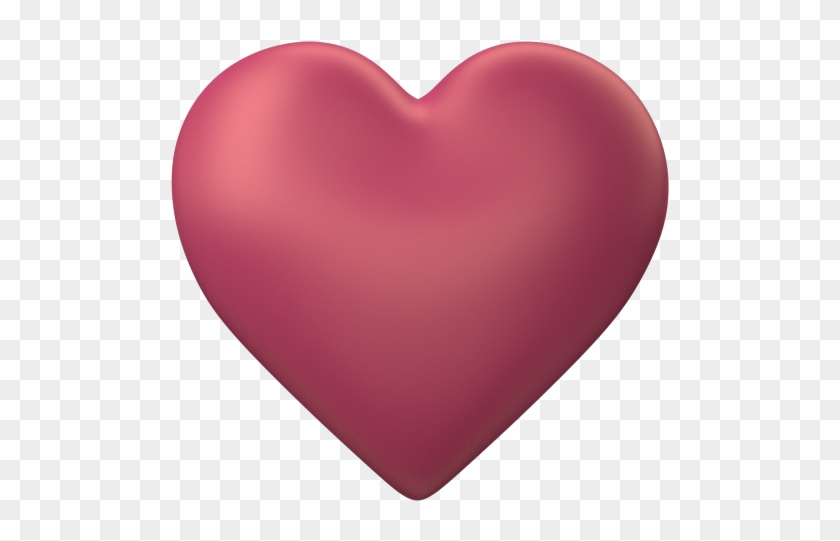 Heart D Puff Peach Transparent Background Free Images - Transparent Background Heart Jpeg #178499