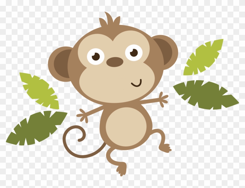 Monkey - Baby Monkey Clipart Png #178684