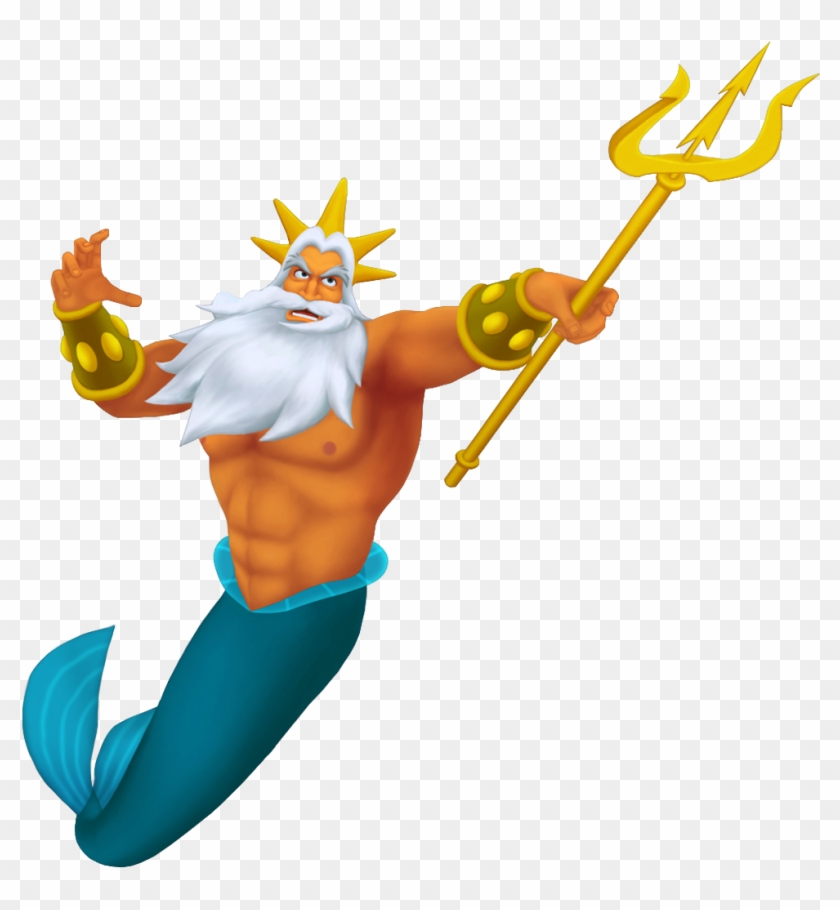 Clip Art - Triton Little Mermaid #178754