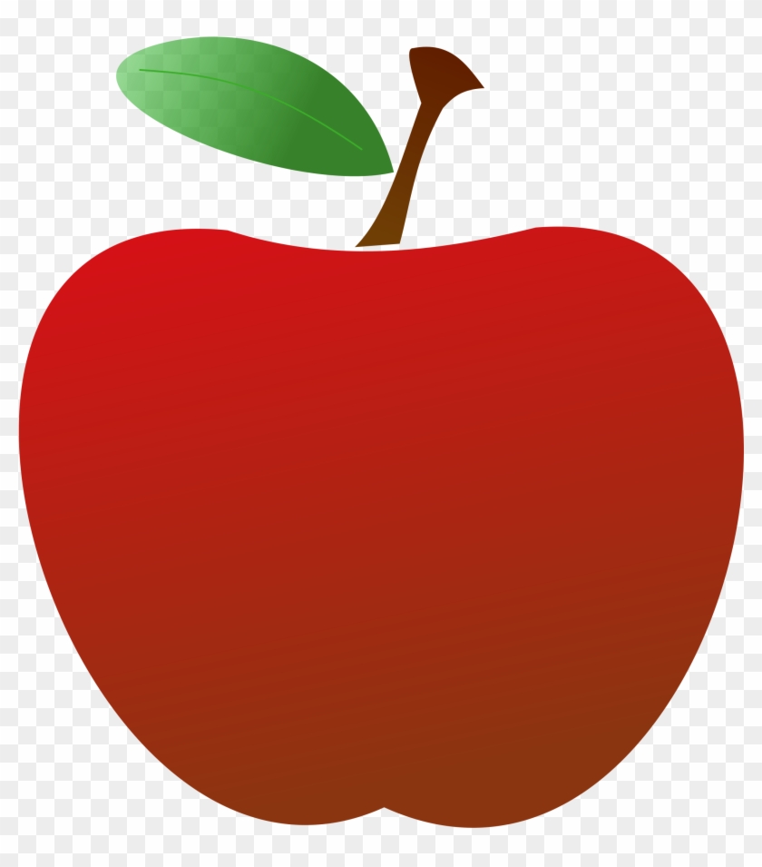 Teacher Apple Clipart Clipart Panda - Transparent Background Apple Clip Art #178760