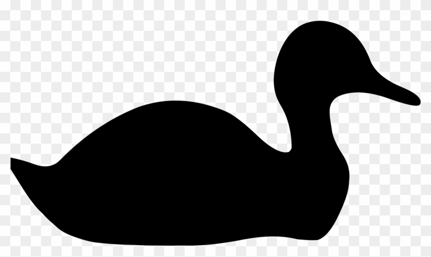 7375 Flying Duck Silhouette Clip Art Public Domain - Native American Symbol For Beaver #179191